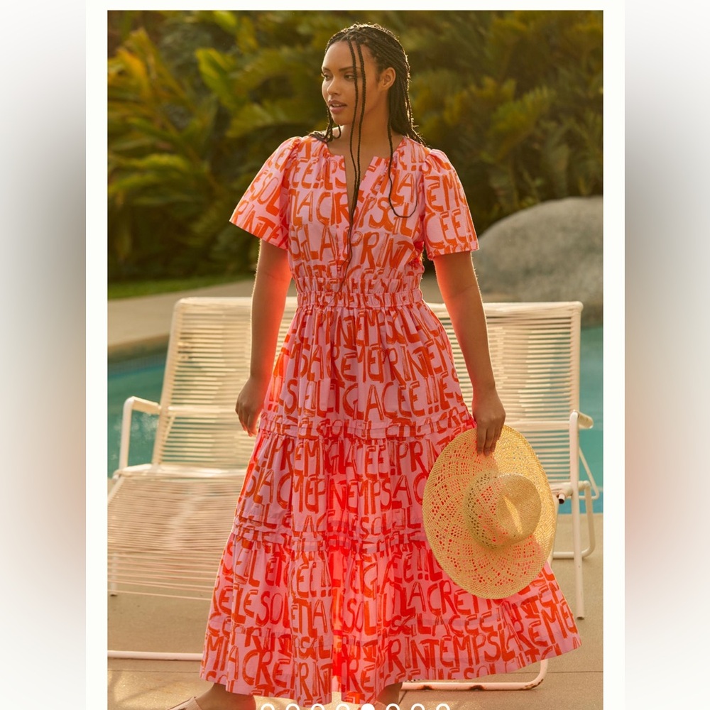Anthropologie somerset maxi dress